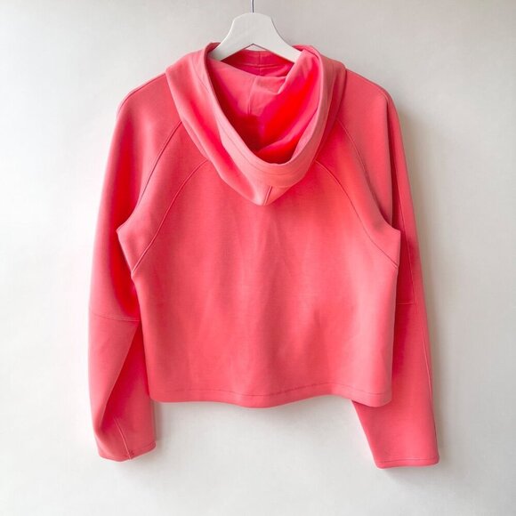 Lululemon airwrap Modal pullover hoodie, Coral, Size 4 J175 - Picture 5 of 11
